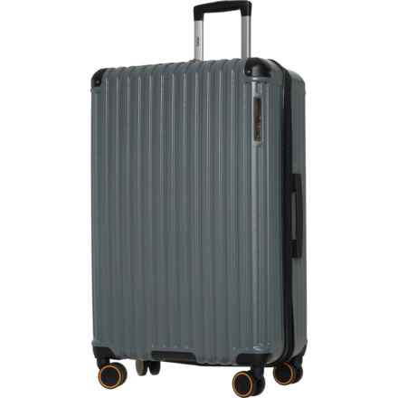 Lucas 27” Ashford Spinner Suitcase - Hardside, Expandable, Charcoal in Charcoal