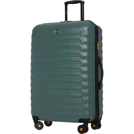 Lucas 27” Treadlight Spinner Suitcase - Hardside, Expandable, Olive in Olive