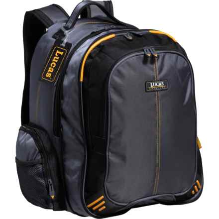 Lucas Accelerator Backpack - Charcoal-Black in Charcoal/Black