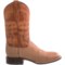 8250F_4 Lucchese Smooth Ostrich Cowboy Boots - W-Toe (For Men)