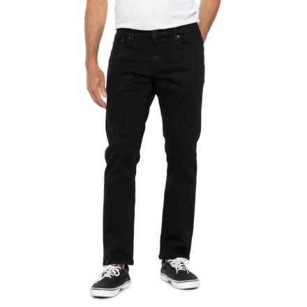 Lucky Brand 110 Slim Advanced Stretch Jeans in Black Rinse