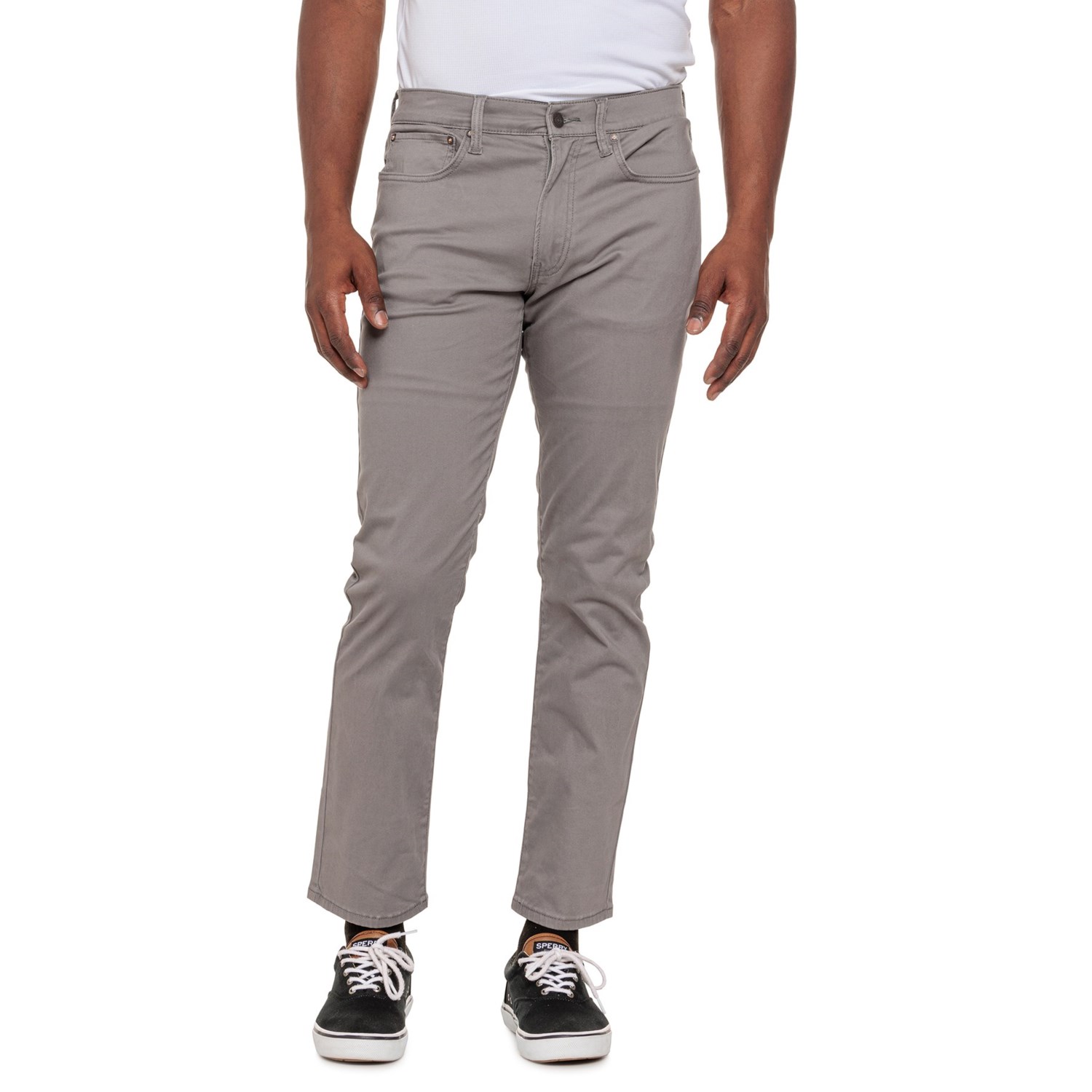 Lucky Brand 121 Slim Straight Sateen Jeans