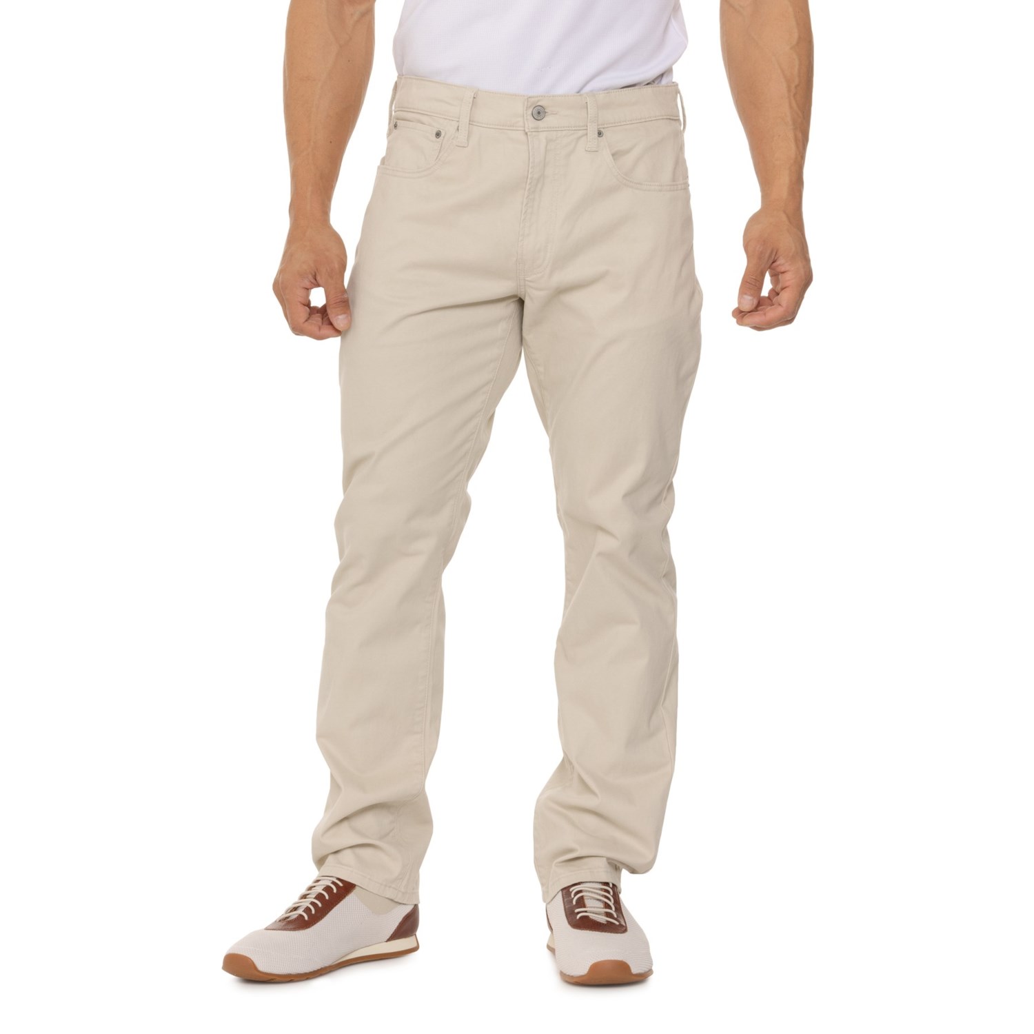 Lucky Brand 223 Sateen Stretch Pants - Straight Leg