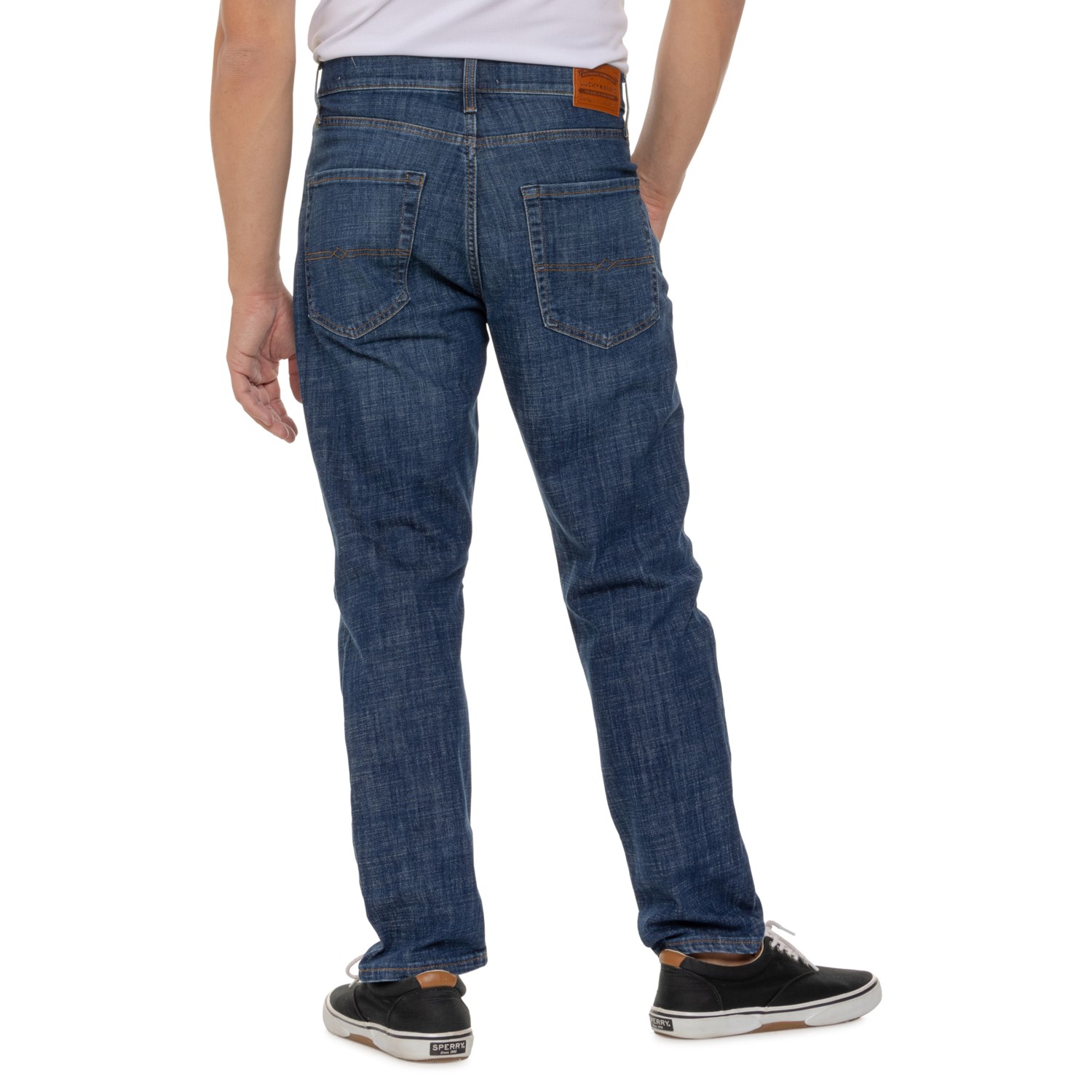 LEVI'S Jeans LEVIS 458 CANAVAS Blu Regular Fit Gamba Dritta VINTAGE 90 UNISEX