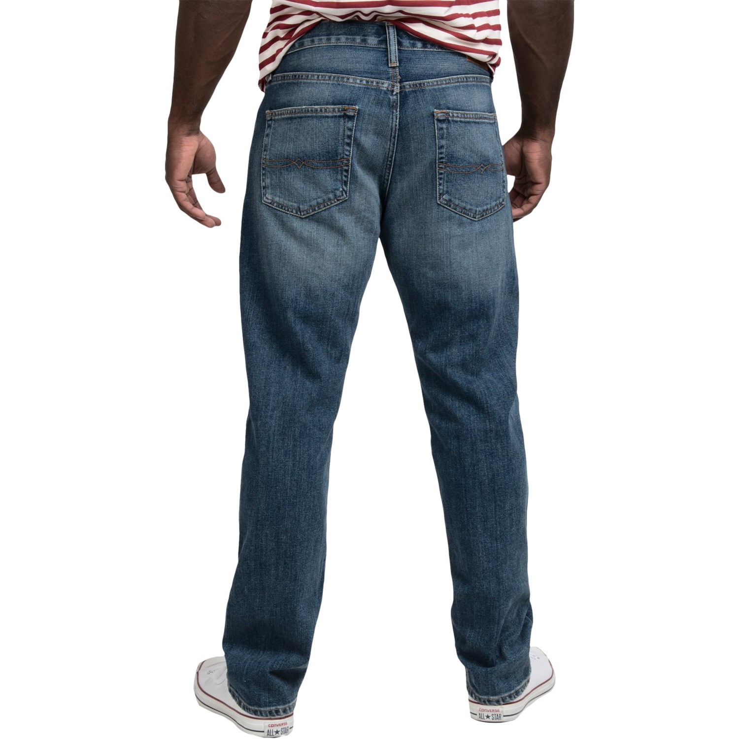 Lucky Brand 410 Athletic Fit Mid-Rise Jeans (For Men)