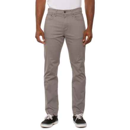 410 Athletic Sateen Chino Pants - Straight Leg in Rocky Cast