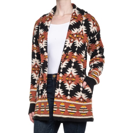 Lucky Brand Aztec Cardigan Sweater (For 