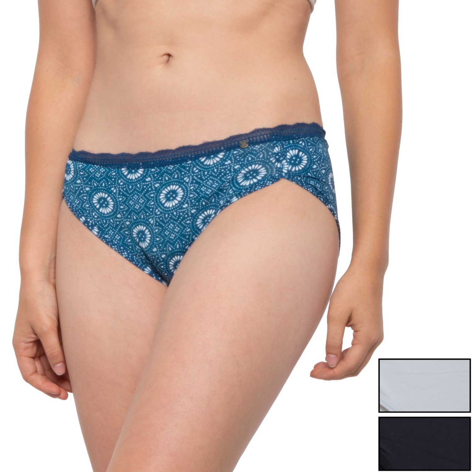 Lucky Brand Batik Dot Mosaic Print Panties (For Women)