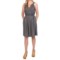 7677M_3 Lucky Brand Beaded Yoke Tank Dress - Sleeveless (For Women)