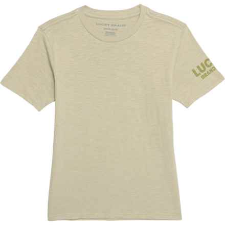 Lucky Brand Big Boys Key T-Shirt - Short Sleeve in Tea