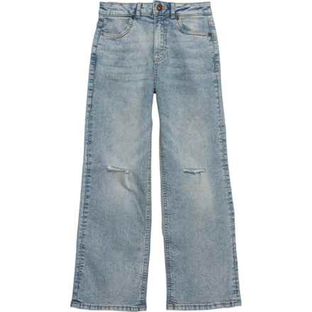 Lucky Brand Big Girls High Waist Wide-Leg Jeans in Christi Wash