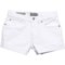 Lucky Brand Big Girls Jenna Cuffed Denim Shorts in White