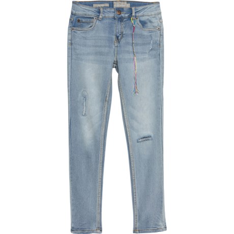 Lucky Brand Big Girls Zoe Skinny Destructed Jeans