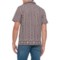 4XDRK_2 Lucky Brand Border Print Camp Collar Shirt - Short Sleeve