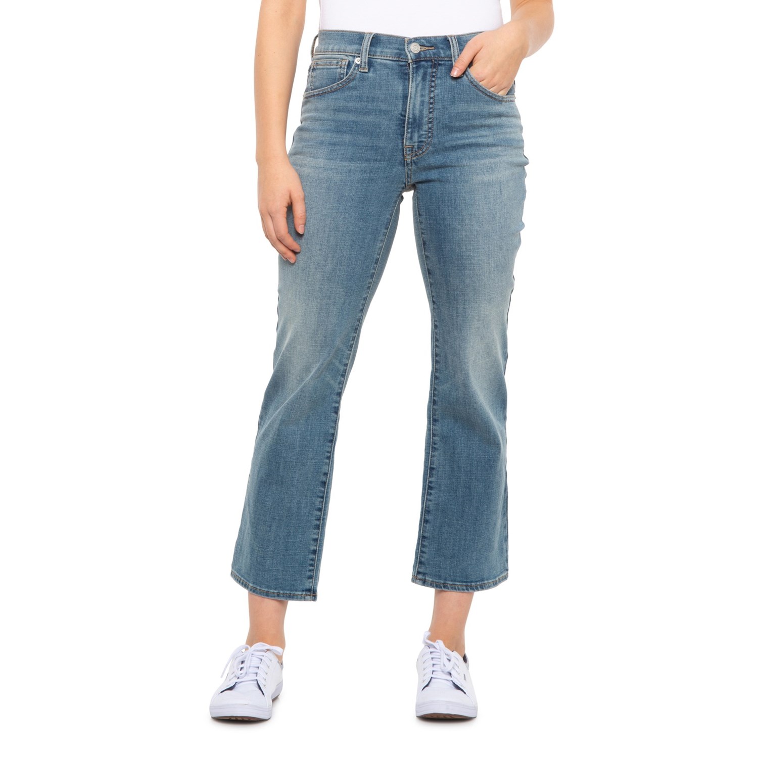 Lucky Brand Bridgette Mini Boot Cropped Jeans (For Women)