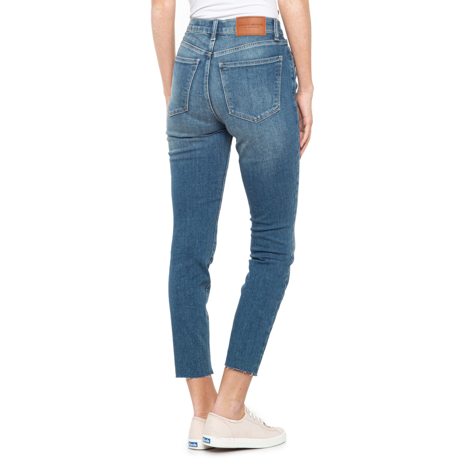 lucky brand high waisted jeans