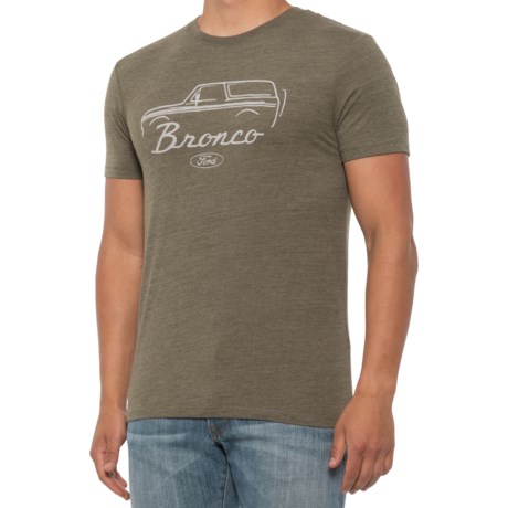 Lucky Brand Ford Bronco Cotton Graphic T-Shirt in Oil Green