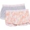 Lucky Brand Brushed Sleep Shorts - 2-Pack in Heather Grey/Soft Petals