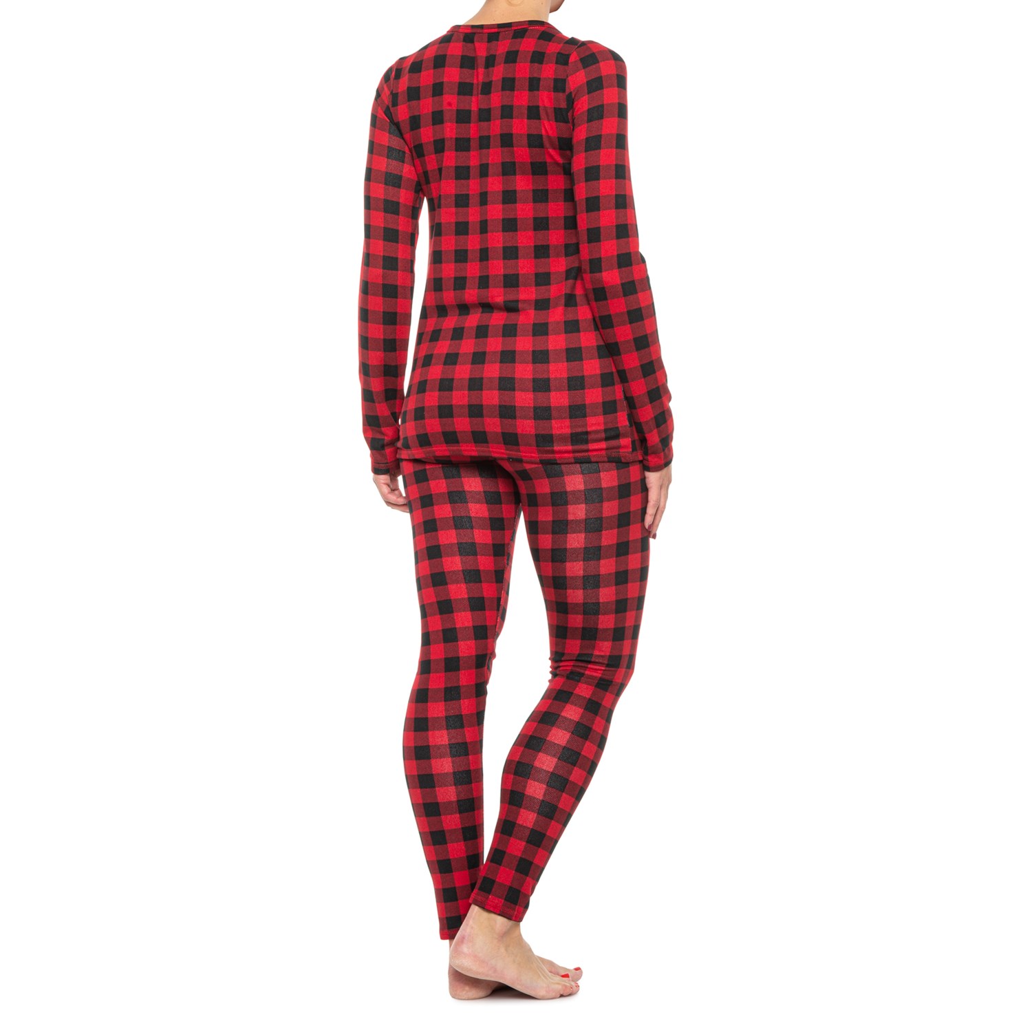 women's buffalo plaid leggings