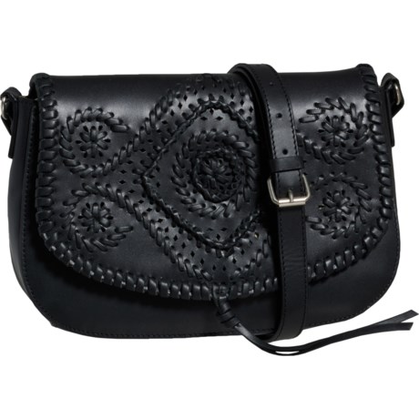 Lucky Brand Cary Crossbody Bag - Leather in Black
