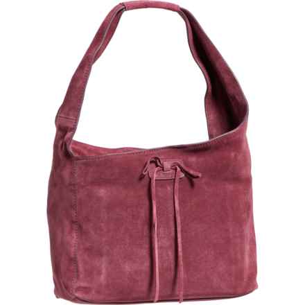 Lucky Brand Clem Shoulder Bag - Suede in Grapevine