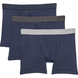 Lucky Brand Cloud Soft Boxer Briefs - 3-Pack in Mood Indigo