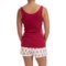 108DD_2 Lucky Brand Cotton Lounge Tank Top (For Women)