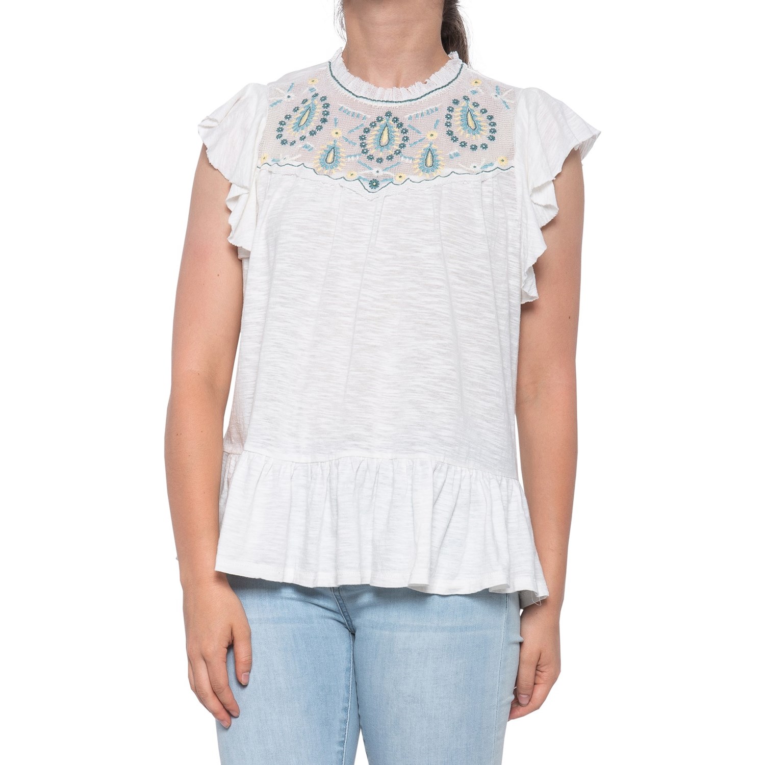 lucky brand short sleeve tops