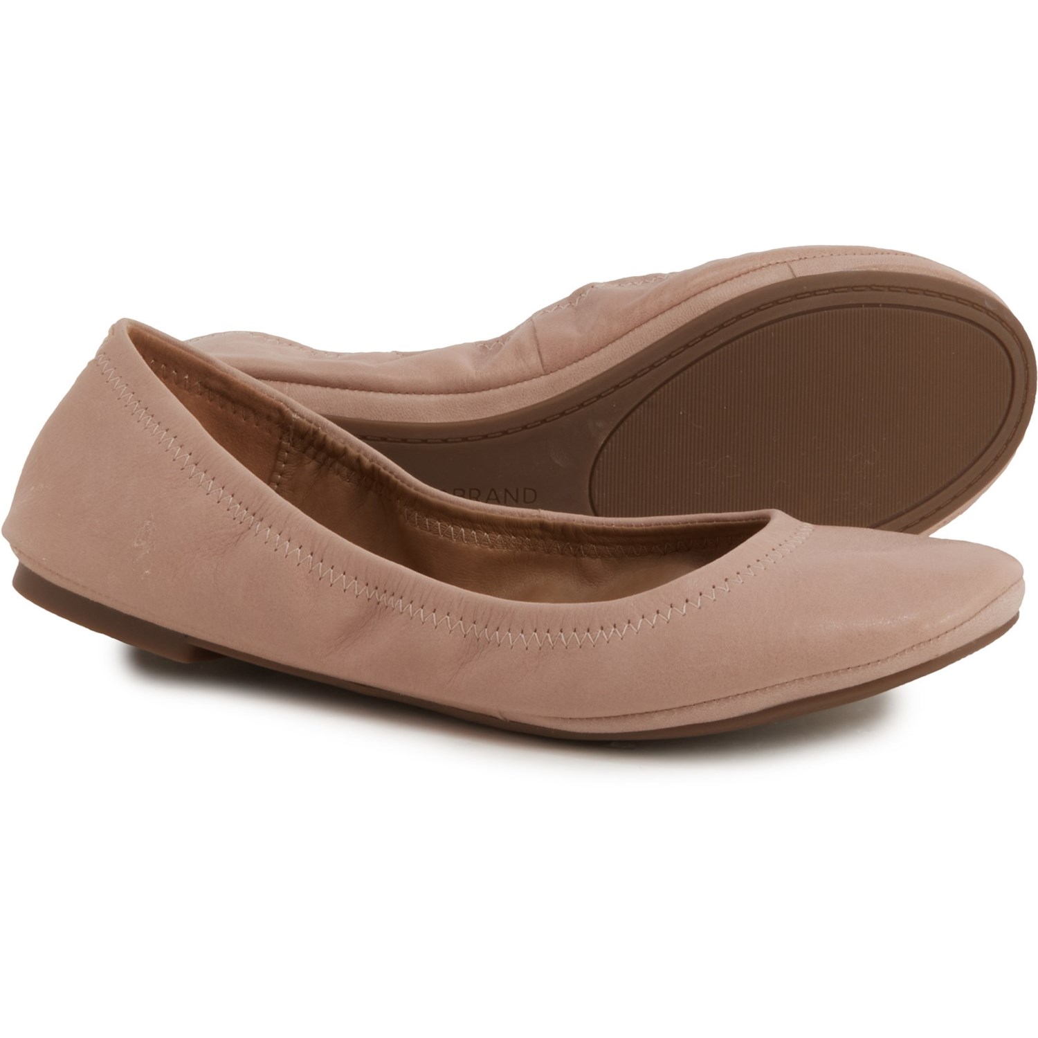 lucky brand brown ballet flats