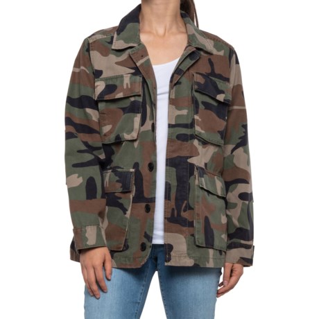 lucky brand camo jacket womens