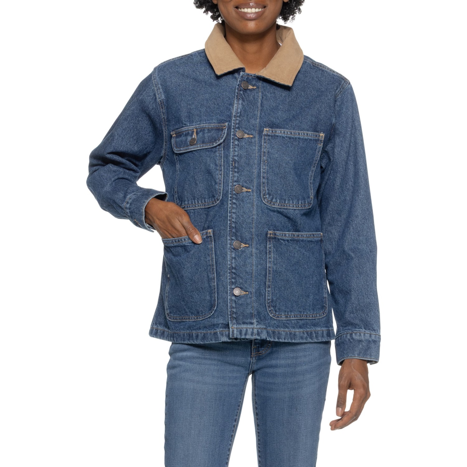 Lucky Brand Four Pocket Denim Jacket