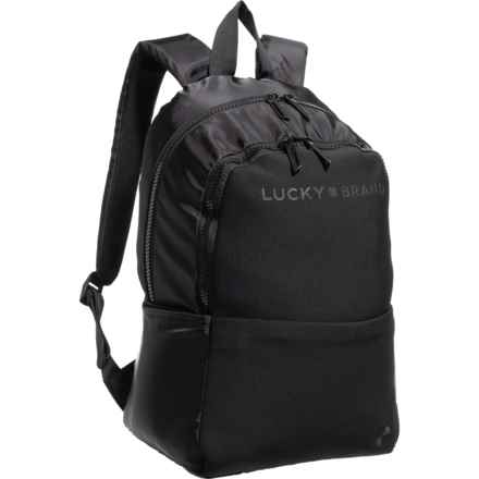 Lucky Brand Globetrotter Backpack - Black Twill in Black Twill