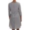 154TF_3 Lucky Brand Jersey Henley Nightgown - 3/4 Sleeve (For Women)