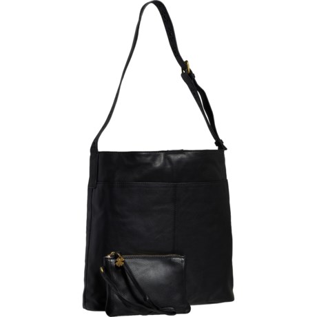 (取寄) ラッキーブランド コラ トート バッグ - レザー Lucky Brand Kora Tote Bag - Leather Black Lucky Brand Kora Tote Bag - Leather
