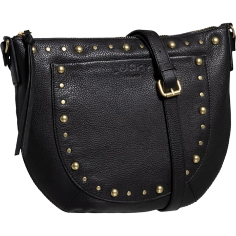 Lucky Brand Women's Cary Crossbody Handbag - Embroidered Leather With Magnetic Closure - View #12