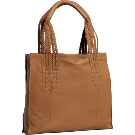 Lucky Brand Mina Tote Bag - Leather (For Women) in Tan