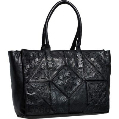 Lucky shops Brand Genuine Leather Tote Bag in Black