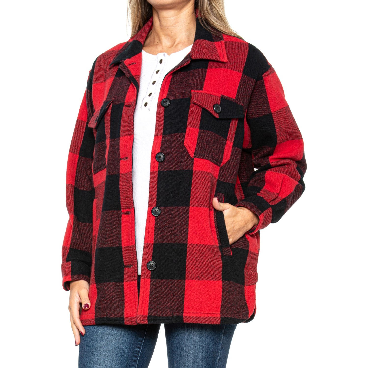 Lucky Brand Oversized Shirt Jacket (For Women)