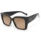 Lucky Brand Oversized Square Sunglasses in Black