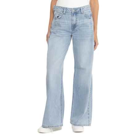 Lucky Brand Palazzo Denim Jeans in Lazy Chills