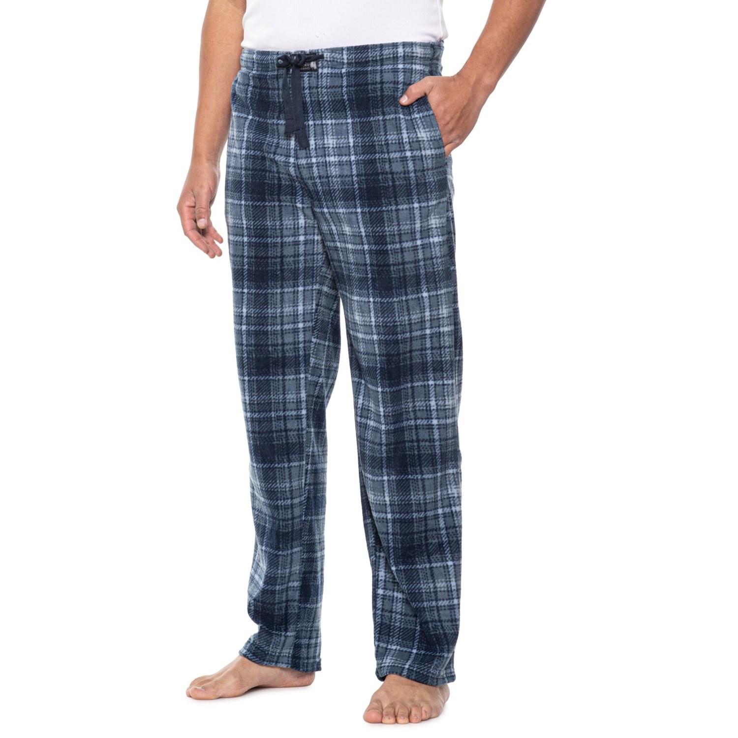 Lucky Brand Plaid Fleece Lounge Pants (For Men)