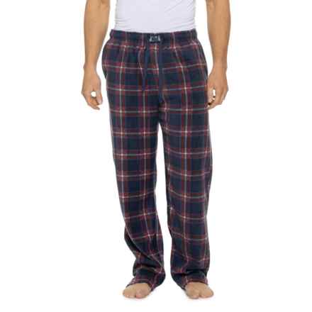 Lucky Brand Plaid Fleece Pajama Pants in Mood Indigo Plaid