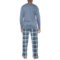 2KUKF_2 Lucky Brand Print Pajamas - Long Sleeve