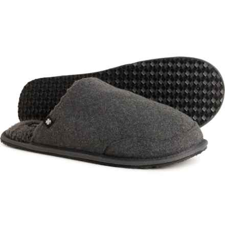 Lucky Brand Quilted Slide-On Slippers (For Men) in Charcoal