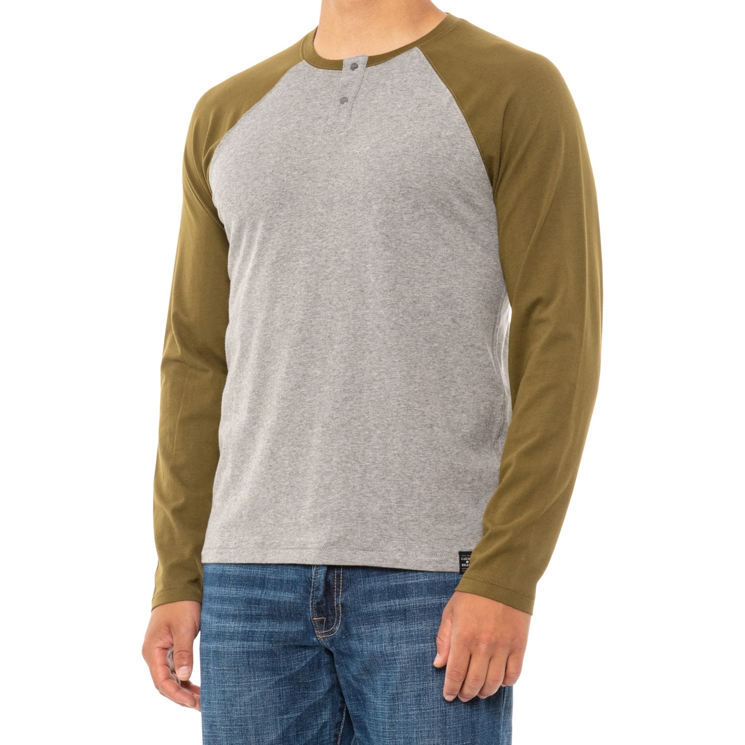 Lucky Brand Saturday Color-Block Henley Shirt (For Men)