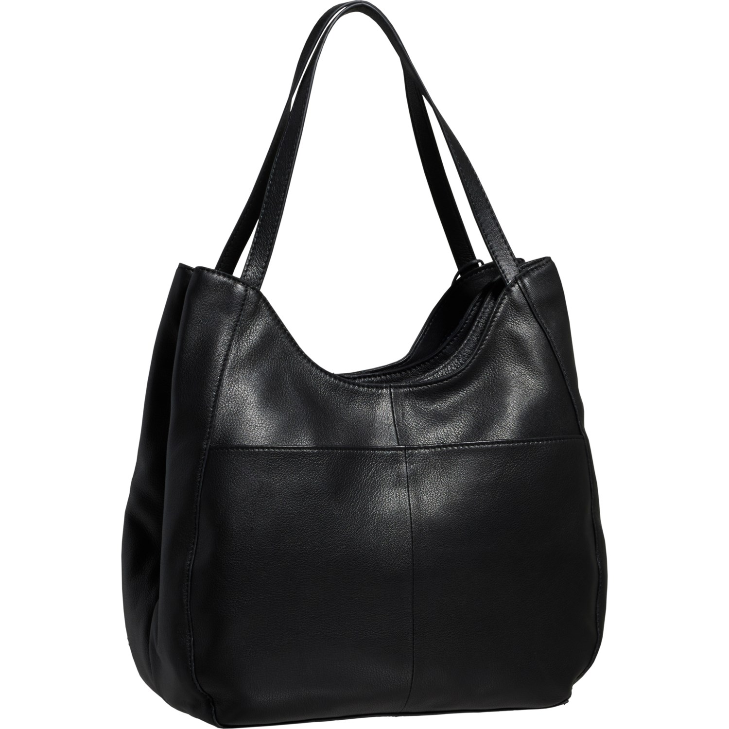 Lucky Brand Black Leather outlet Hobo Large Bag