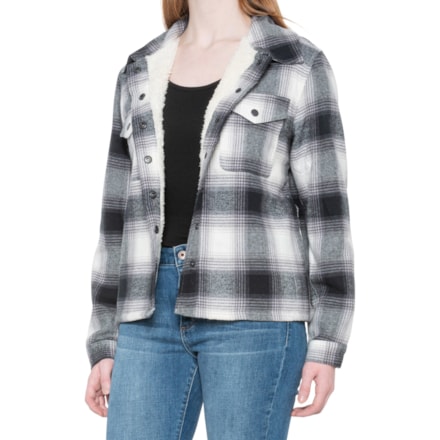 Lucky Brand Sherpa-Lined Shirt Jacket 