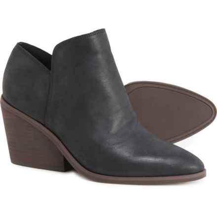 Stayci Shooties - Leather (For Women) in Black