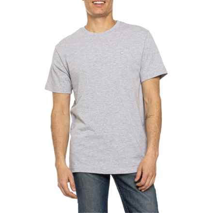 Stretch Lounge T-Shirt - Short Sleeve in Heather Grey