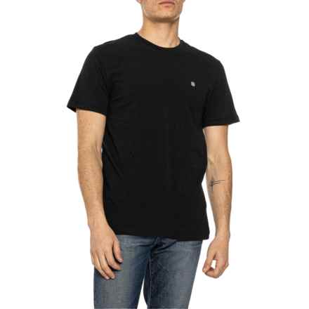 Stretch Lounge T-Shirt - Short Sleeve in Jet Black